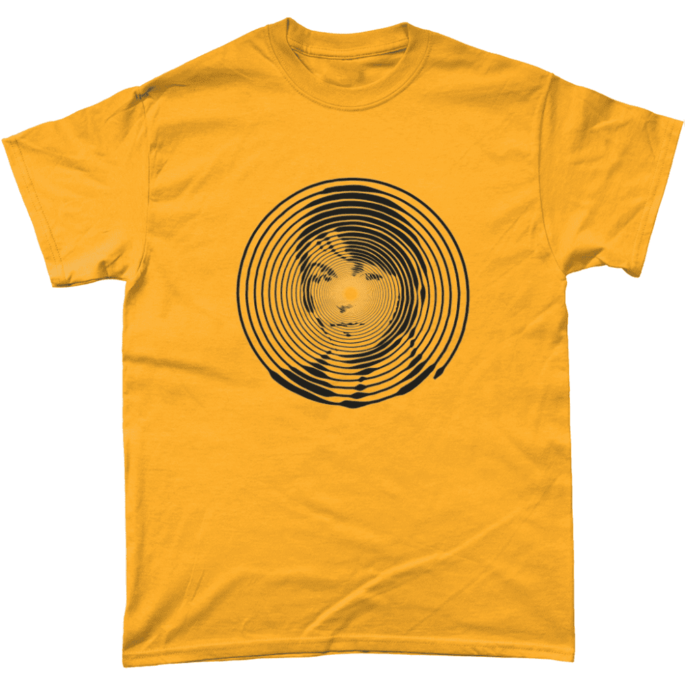 Paul McCartney Vinyl Record T-Shirt Gold