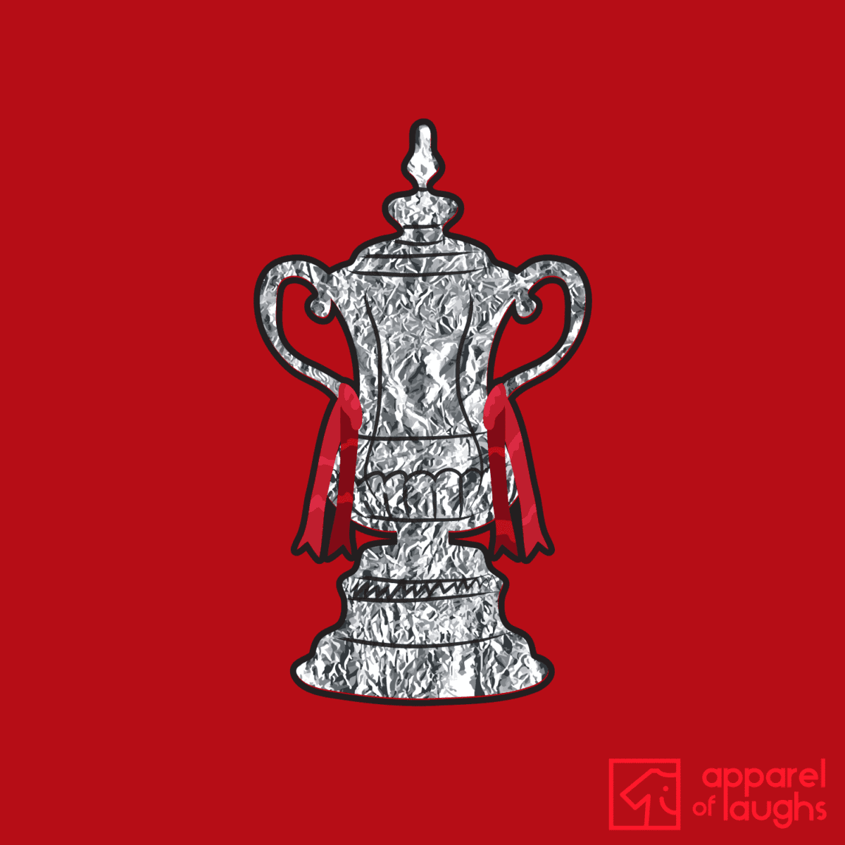 Tin Foil FA Cup T Shirt Design Red