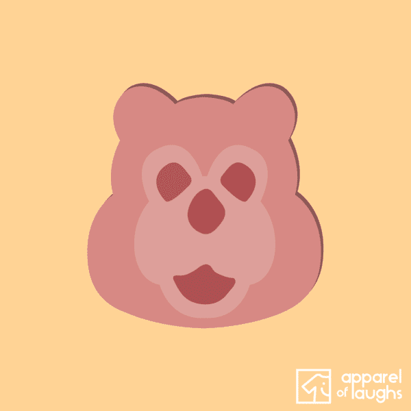 Billy Bear Ham T Shirt Design Yellow Haze