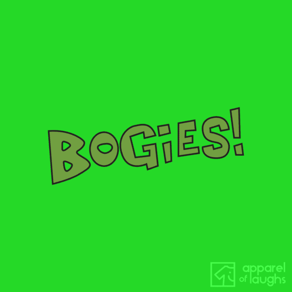 Bogies Dick and Dom T Shirt Design Antique Irish Green