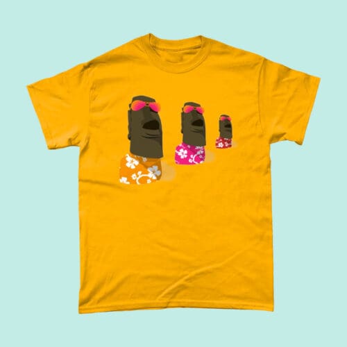 Easter Island Chill T Shirt