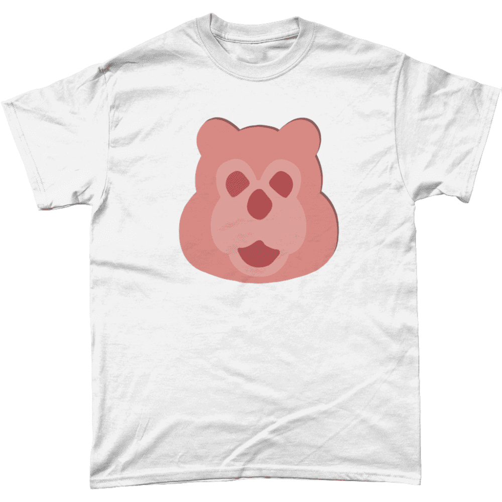 Billy Bear Ham T Shirt White