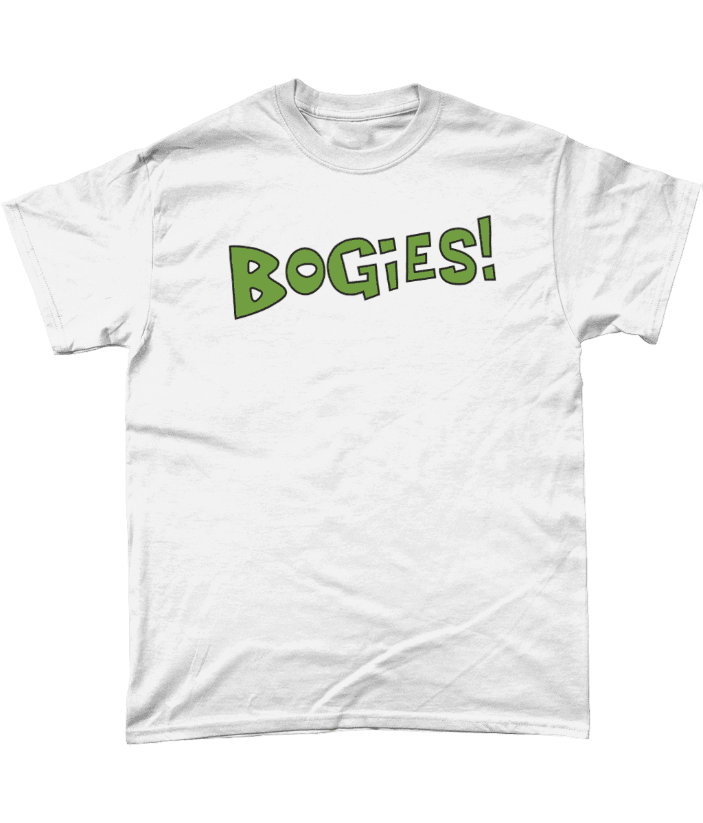 Bogies Dick and Dom T Shirt White