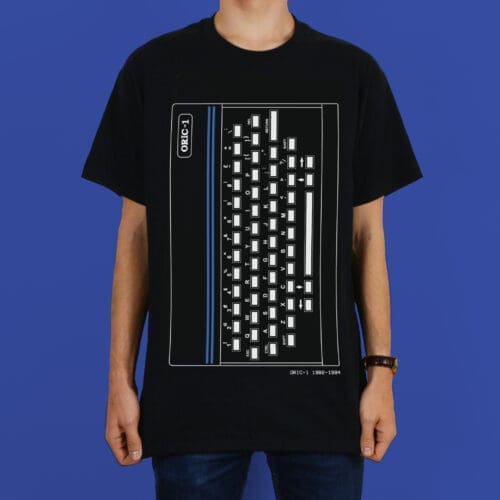 Oric 1 Retro Personal Computer T Shirt