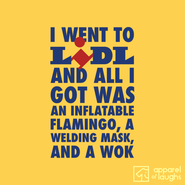 The Lidl Middle Aisle T Shirt Design Daisy