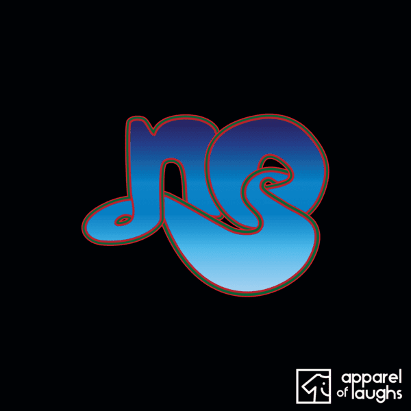 Yes and No T Shirt Design Black