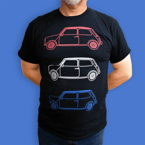 Mini British Car Italian Job Men's T-Shirt