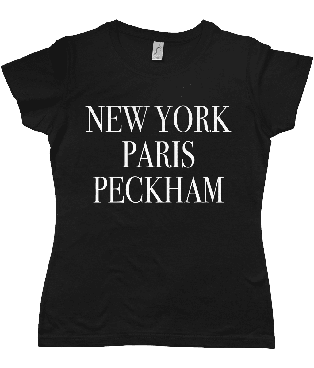 New York Paris Peckham Only Fools and Horses T-Shirt Black
