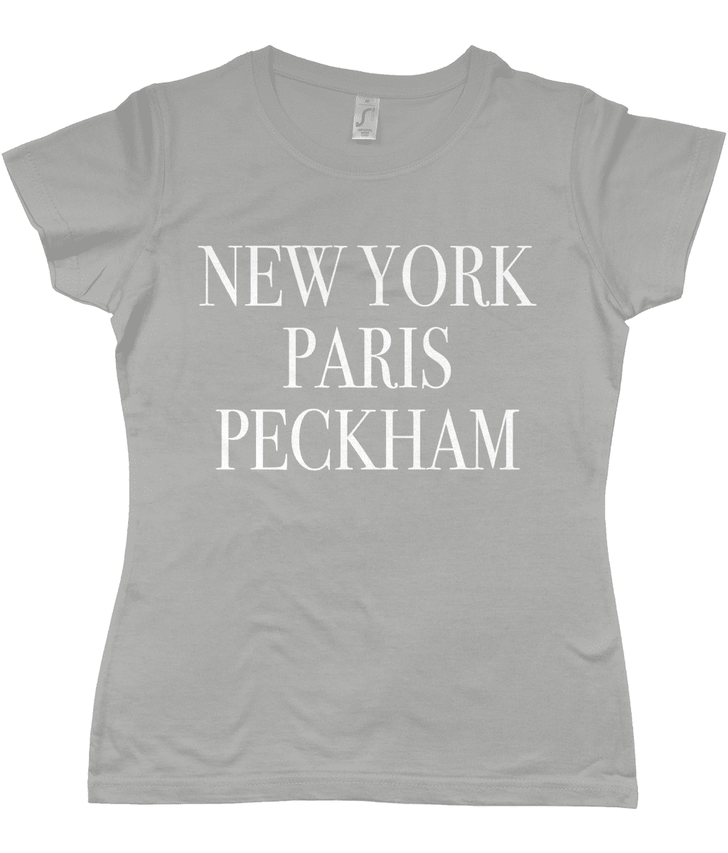 New York Paris Peckham Only Fools and Horses T-Shirt Grey Marl