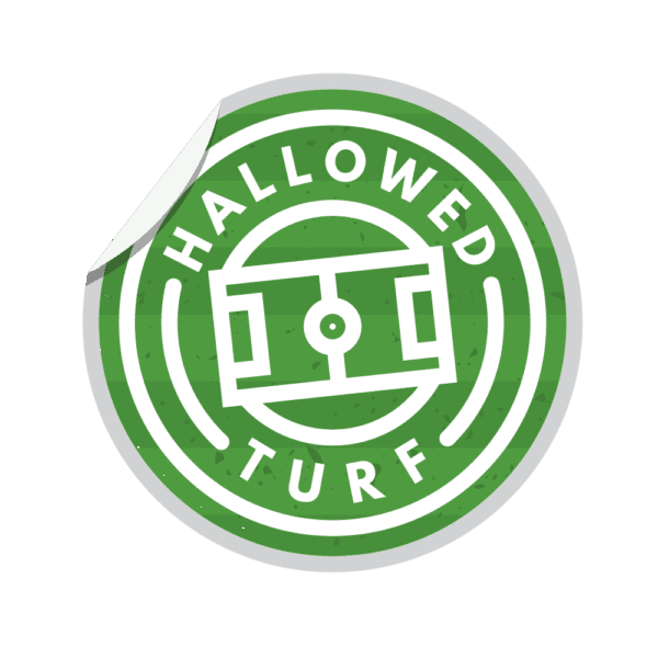 Hallowed Turf Football lStadium T Shirt Illustration Logo