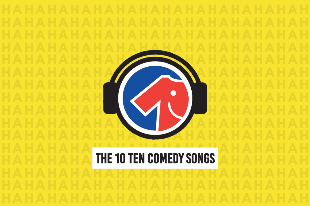 Top 10 Comedy Songs Header
