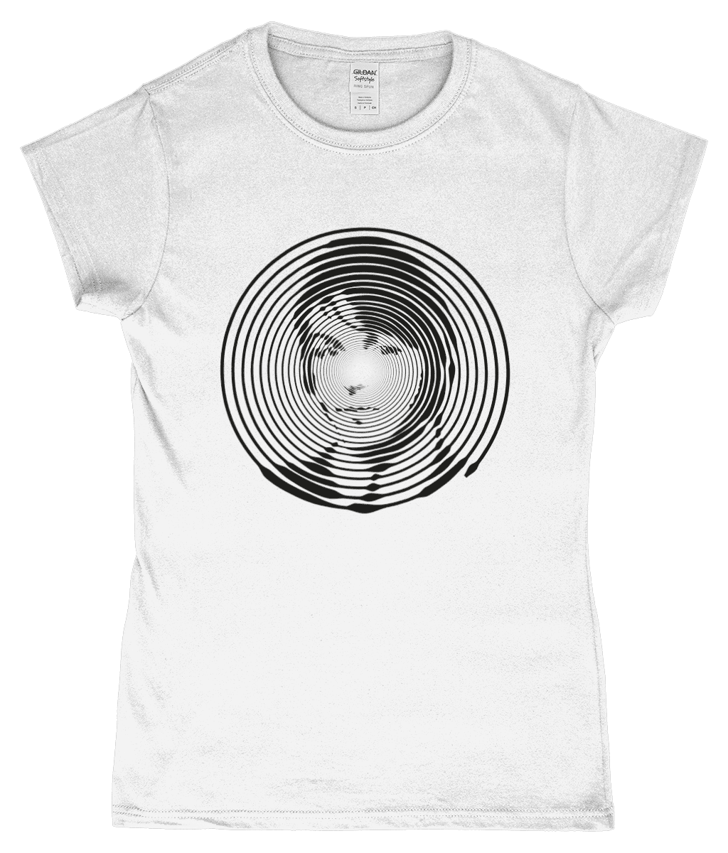 Paul McCartney Vinyl Record T-Shirt Design White