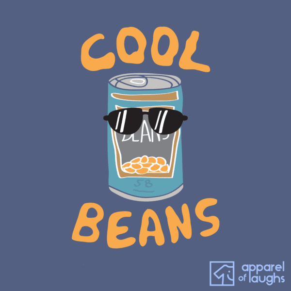 Cool Beans Hoodie Design Airforce Blue