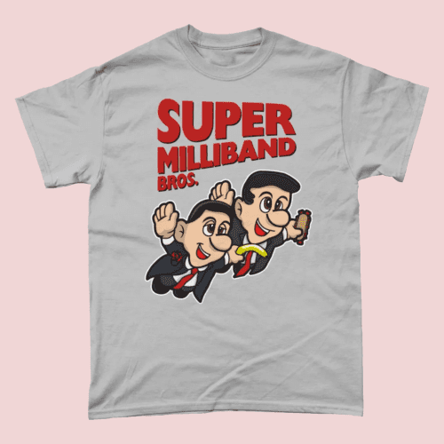 Super Milliband Brothers Sports Grey Men's T-Shirt