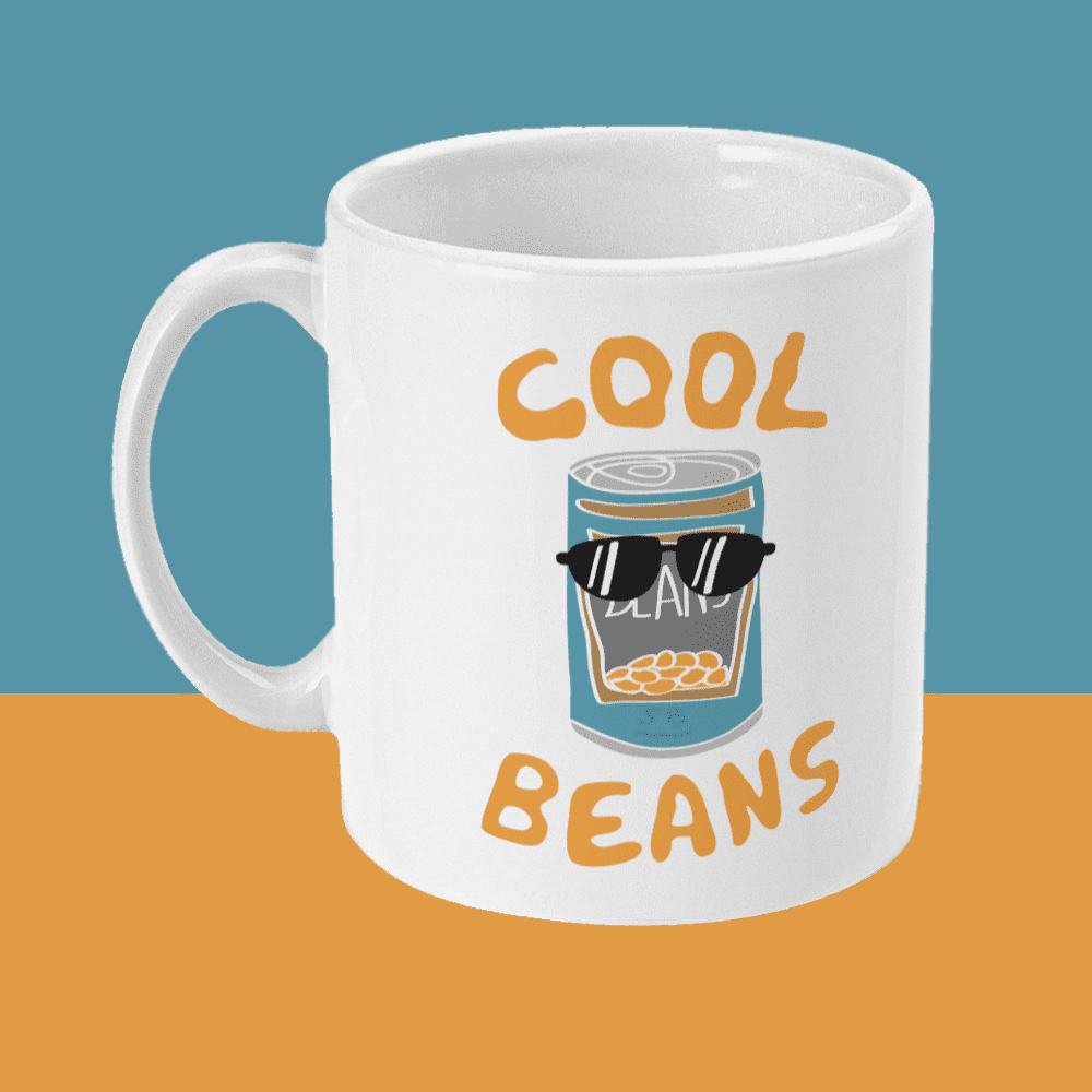 Cool Beans Mug Left