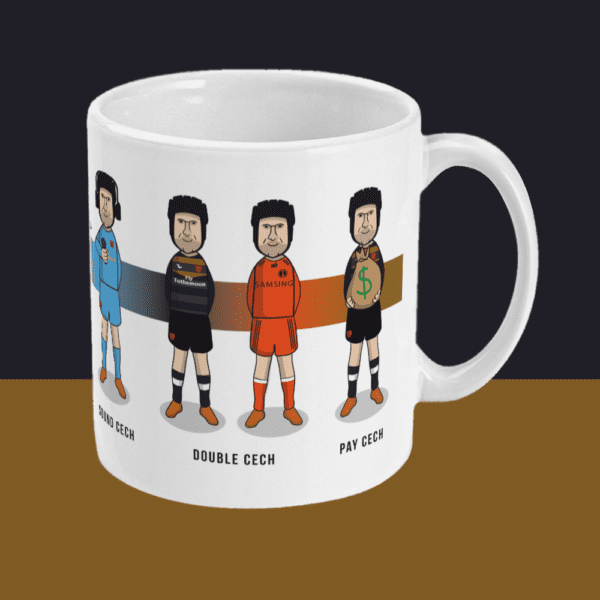 Petr Cech Mate Football Goalkeeper Mug Right