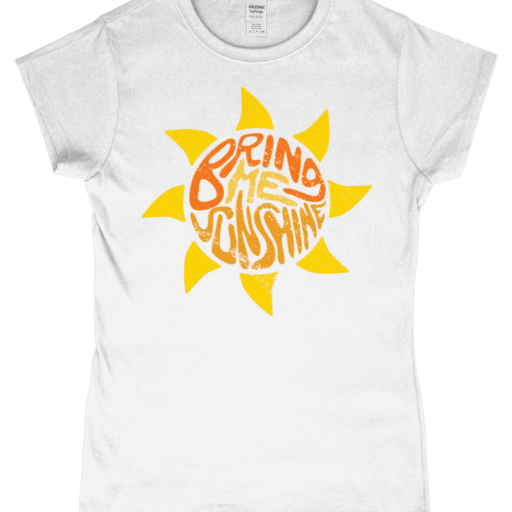 Bring Me Sunshine Morecambe and Wise Summer Women's T-Shirt White