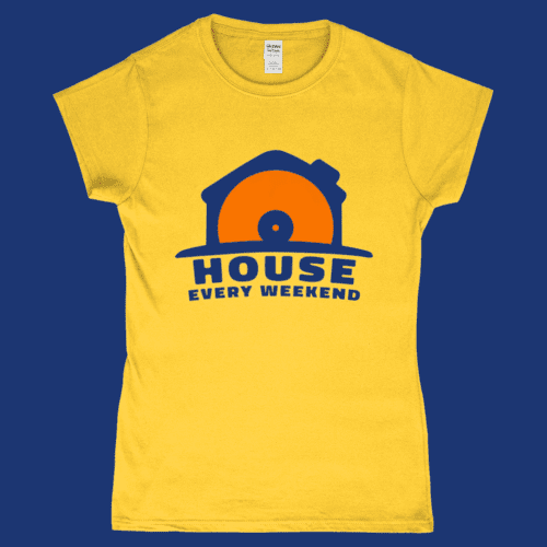 Big Blue House Every Weekend Women's T-Shirt Daisy