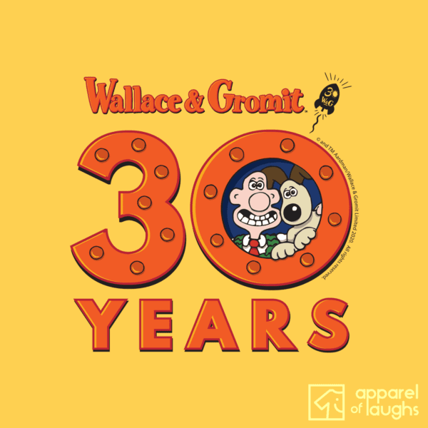 Wallace and Gromit 30 Years Rocket Women's T-Shirt Design Daisy