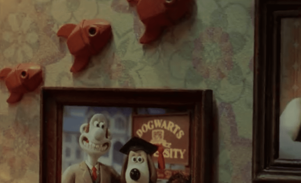 Wallace and Gromit Were Rabbit Rockets