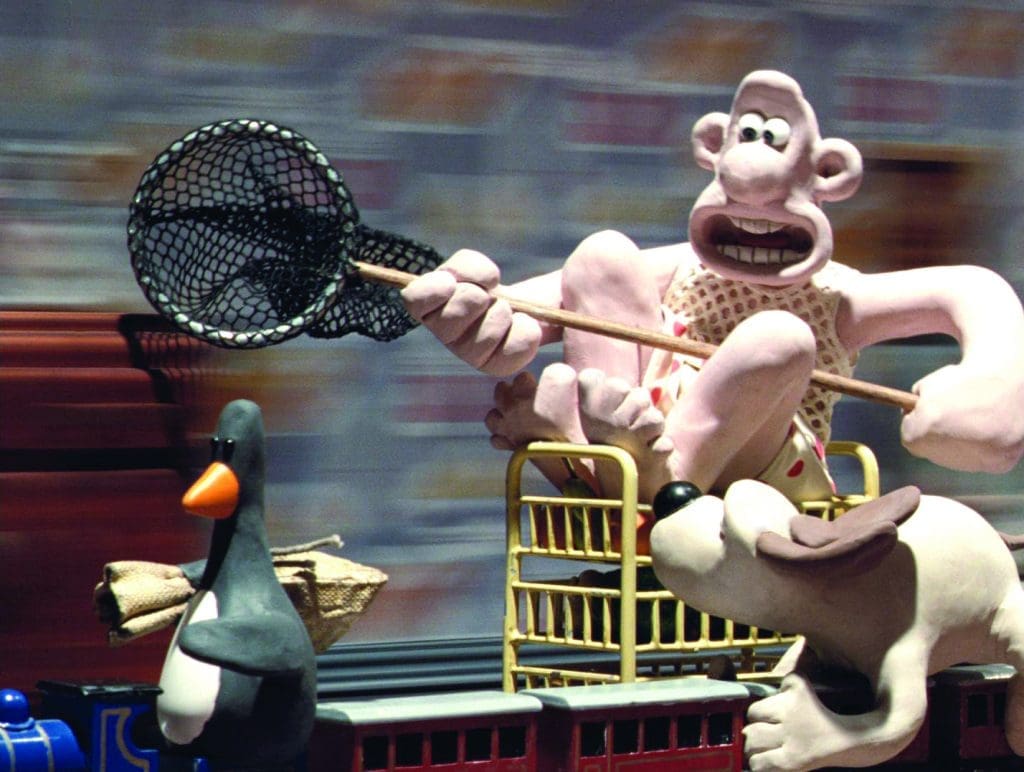 The Wrong Trousers Feathers mcGraw Wallace and Gromit Easter Eggs