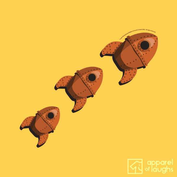 Wallace and Gromit Grand Day Out Rocket Women's T-Shirt Design Daisy