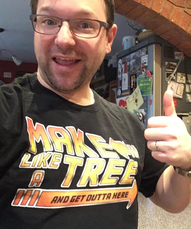 Matt Back to the Future Make Like A Tree T-Shirt