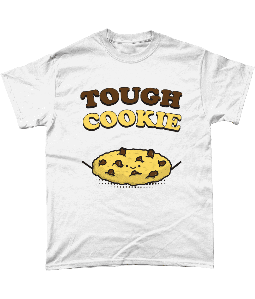 Tough Cookie Cute British Food Men's T-Shirt Sports White