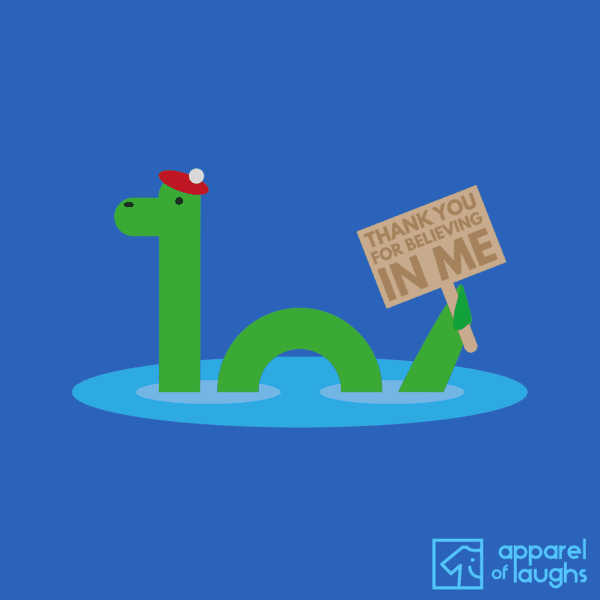 Loch Ness Monster Nessie Scotland Hoodie Design Royal