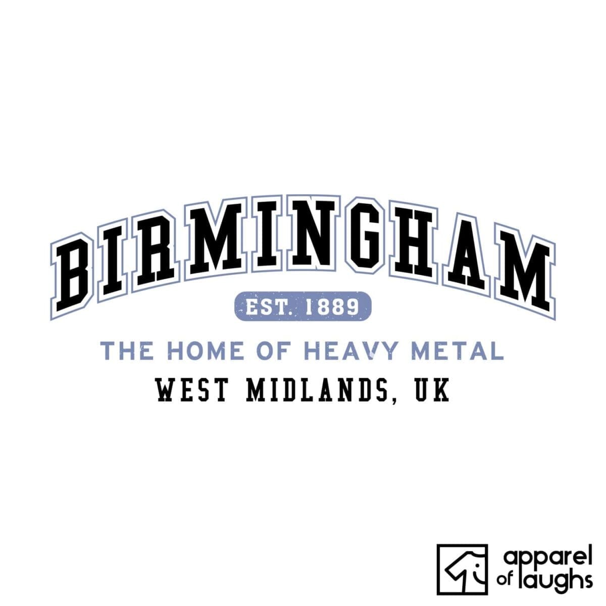 Birmingham City Men's T-Shirt Women's Hoodie British Places White