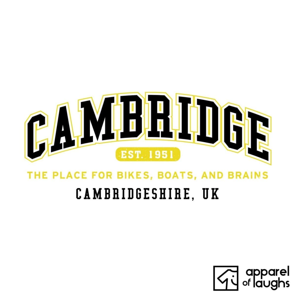 Cambridge City Men's T-Shirt Women's Hoodie British Places White