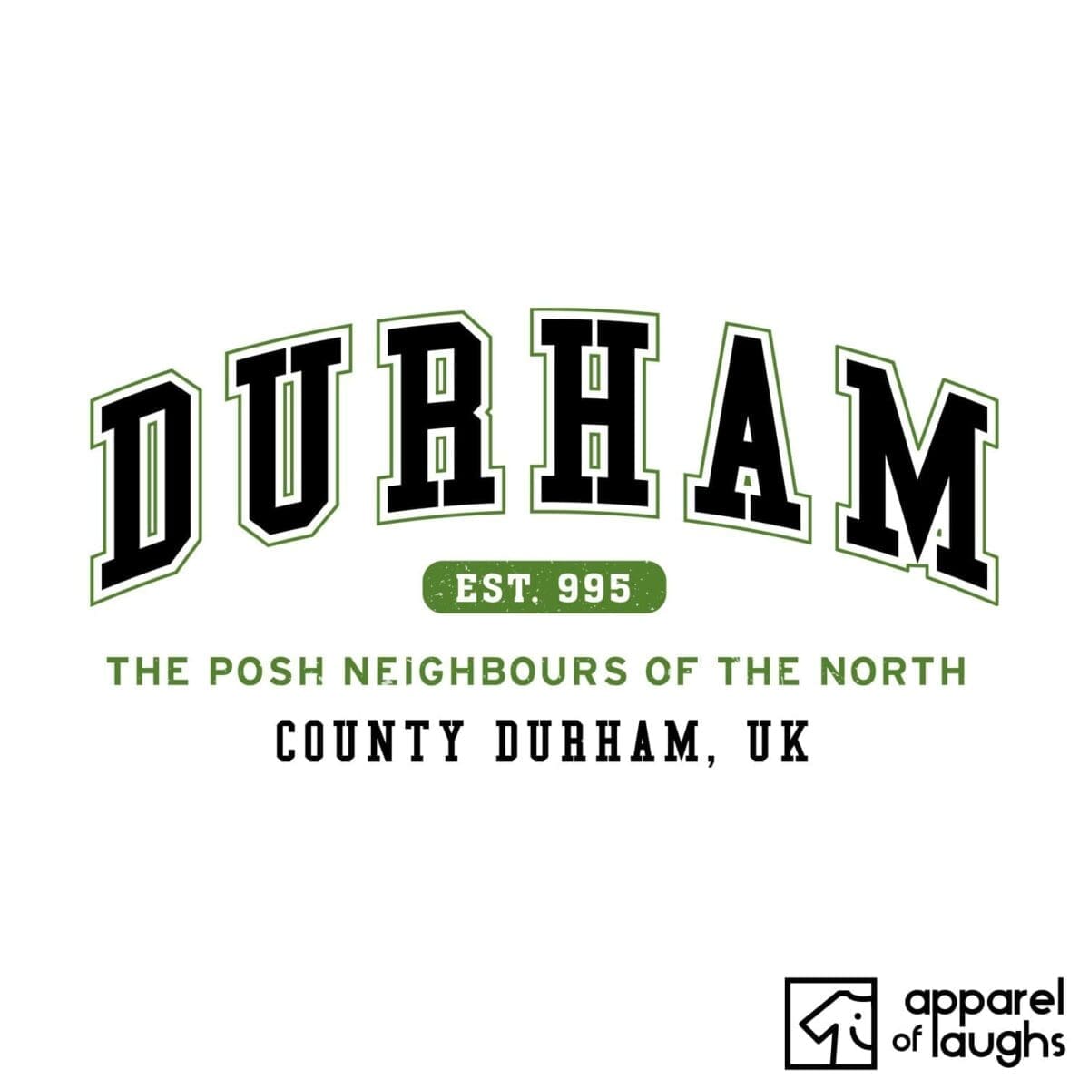 Durham City Men's T-Shirt Women's Hoodie British Places White