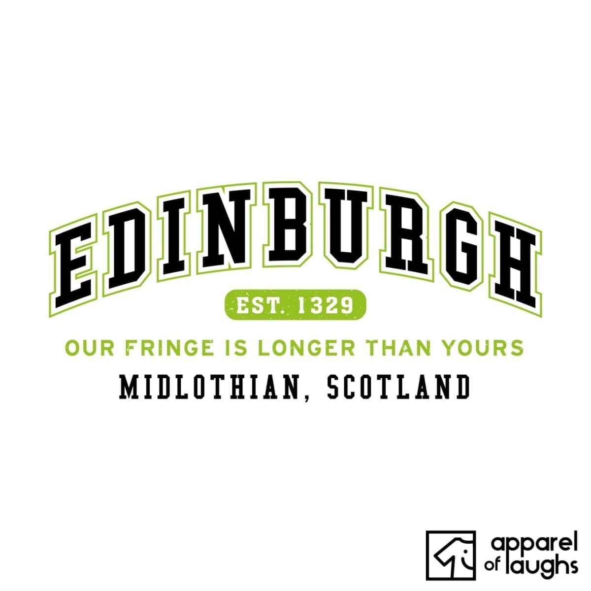 Edinburgh City Men's T-Shirt Women's Hoodie British Places White