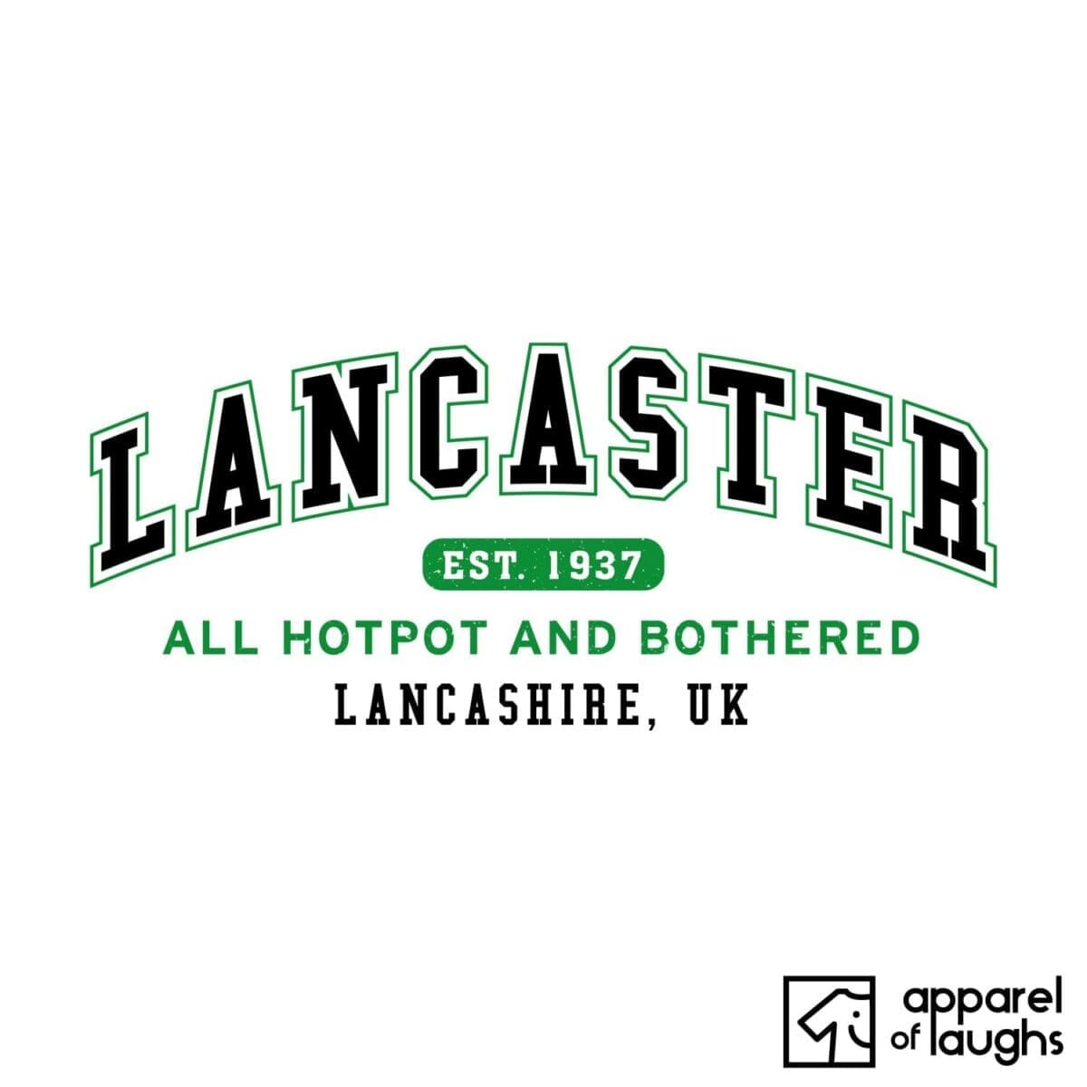 Lancaster City Men's T-Shirt Women's Hoodie British Places White
