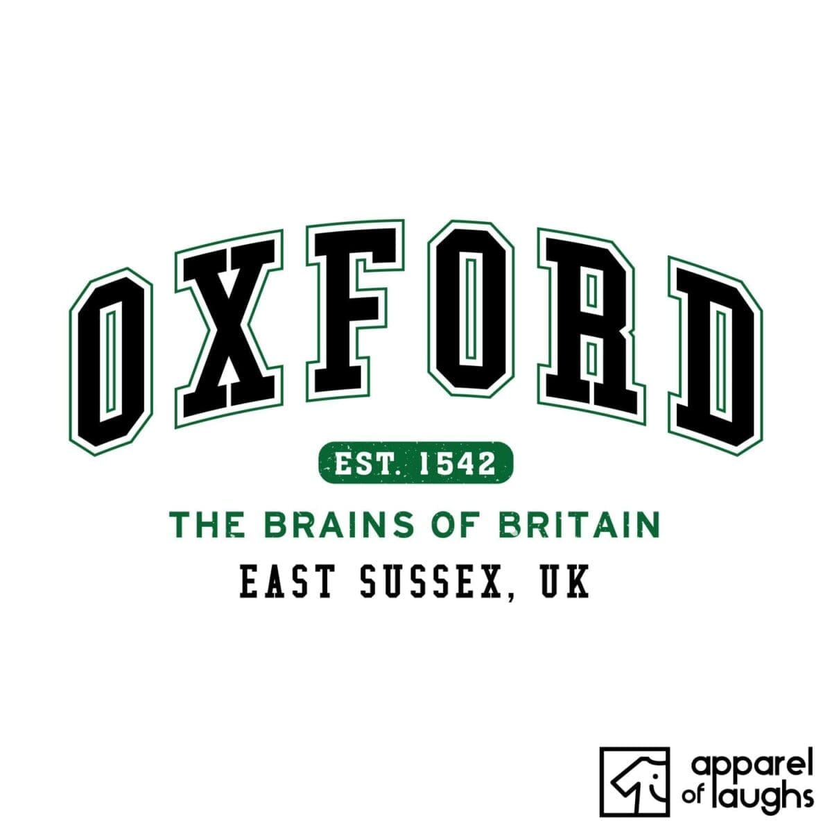 Oxford City Men's T-Shirt Women's Hoodie British Places White