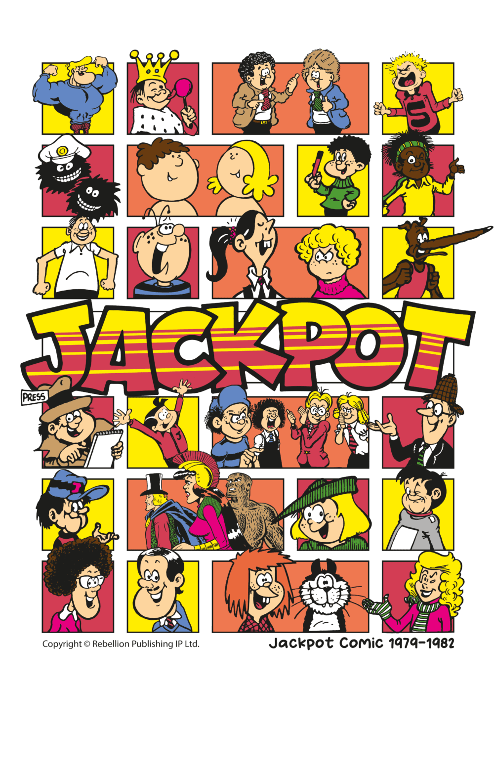 Jackpot Comic Characters