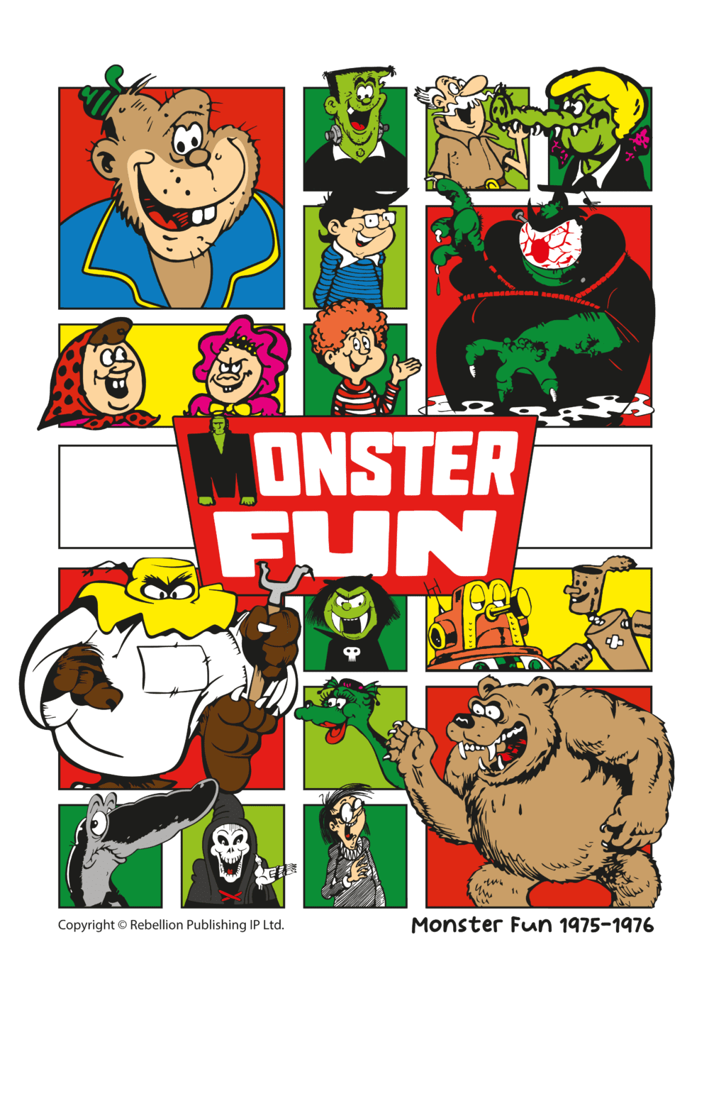 Monster Fun Comic Characters