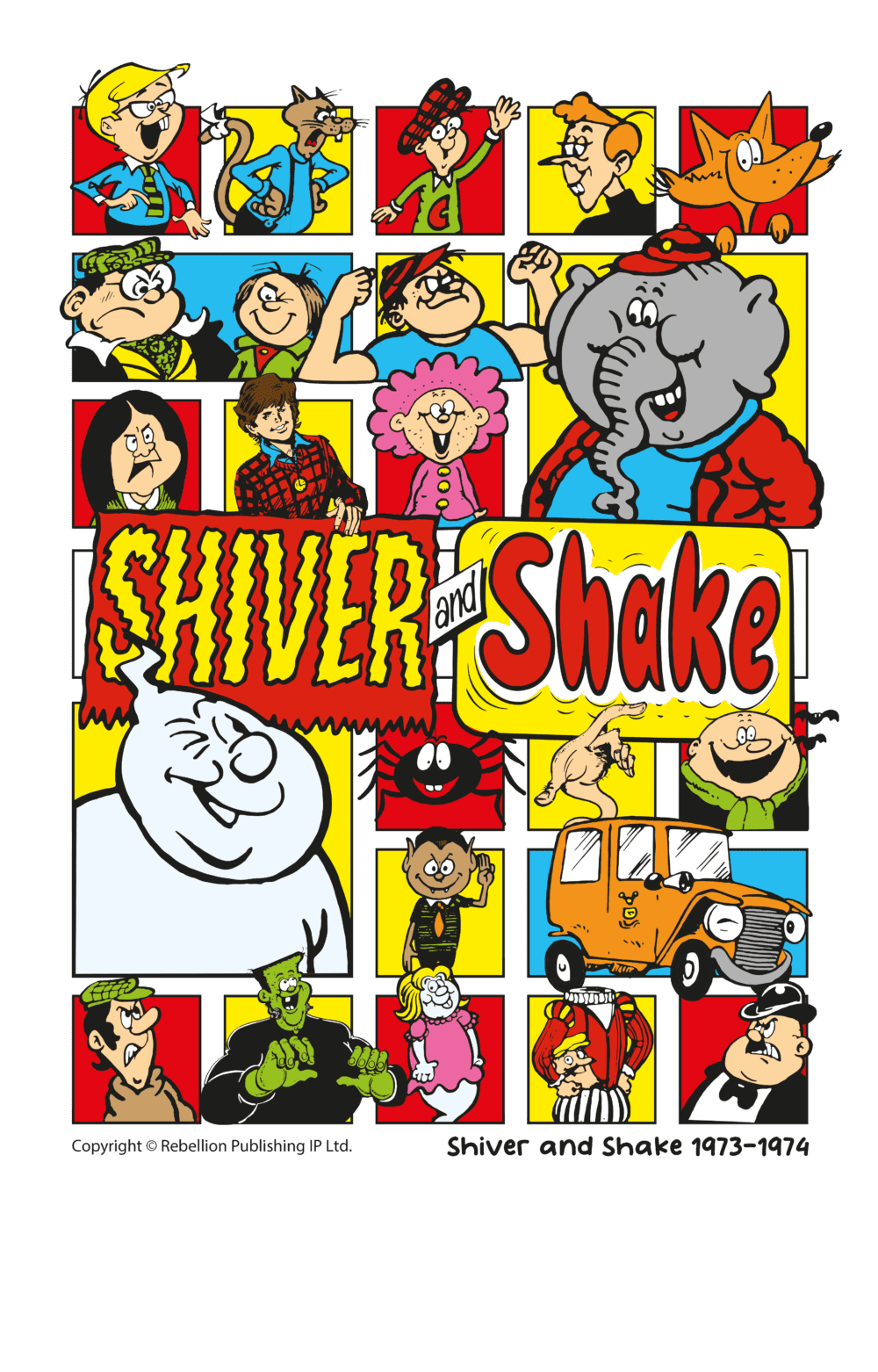 Shiver and Shake Comic Characters