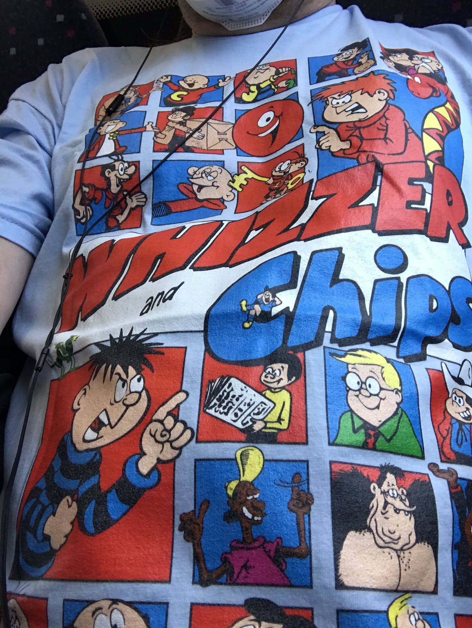 Whizzer and Chips Comic British Comics T-Shirt IPC Fleetway Andy