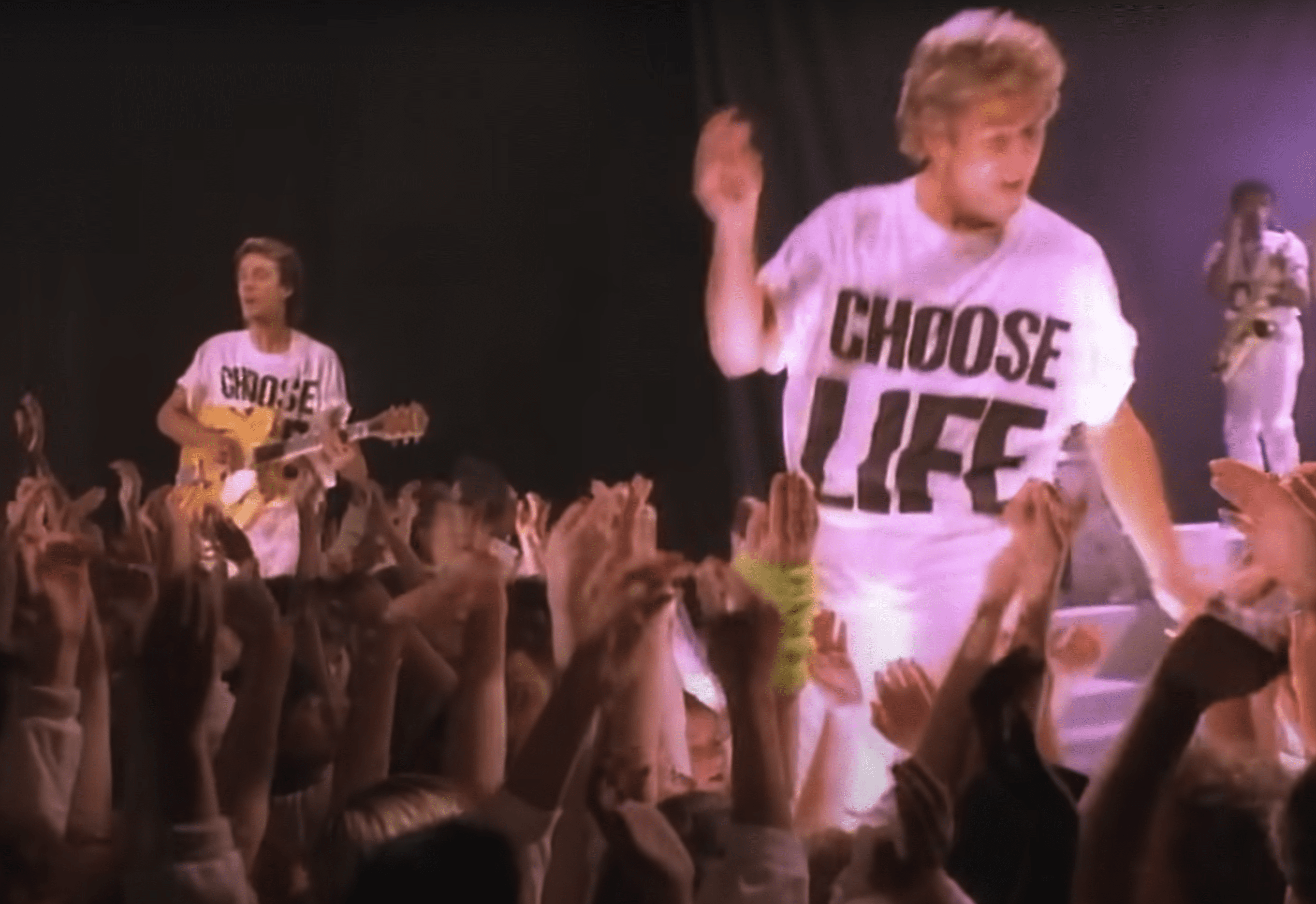 George Michael Choose Life Iconic British T-Shirt