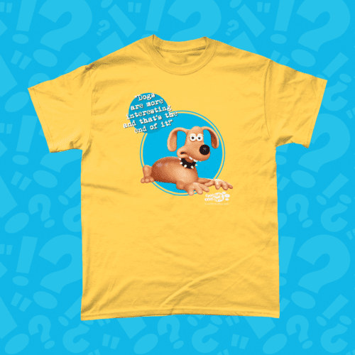 Aardman Creature Comforts Dog Trixie British TV T-Shirt Daisy