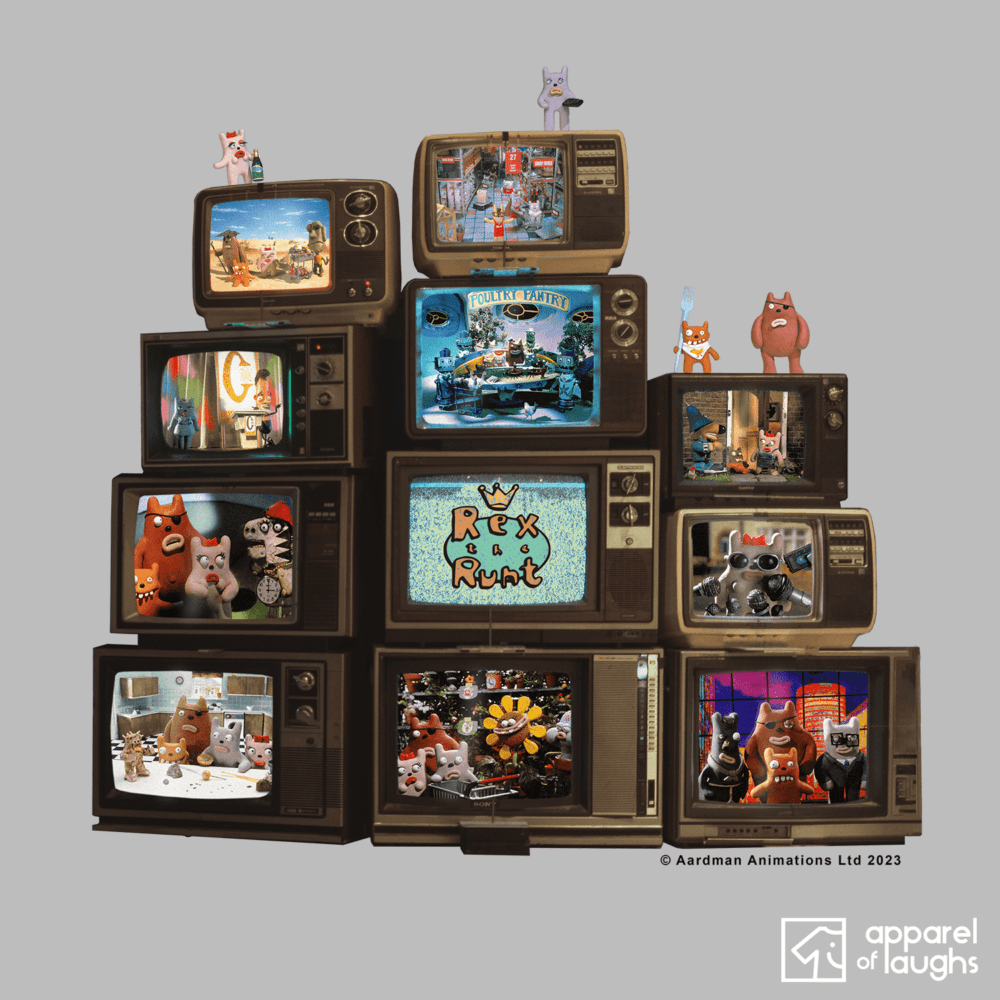 Channel Hopper - Rex the Runt - T-Shirt - Apparel of Laughs