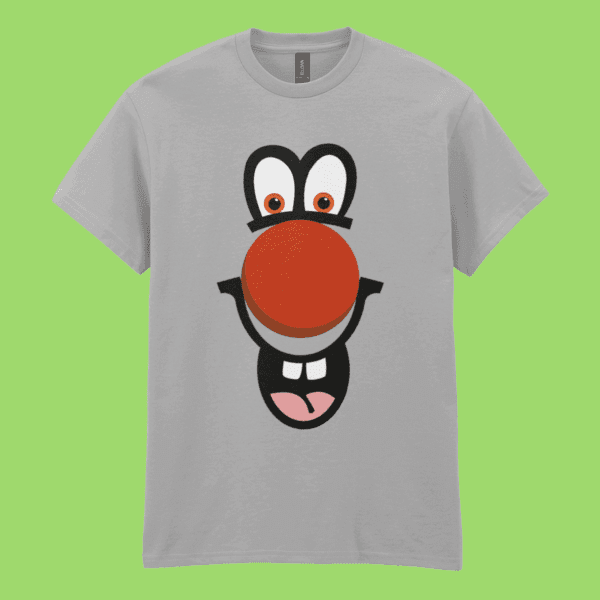 Dusty Bin 123 Ted Rogers British Gameshow UK TV 1980s T-Shirt Grey