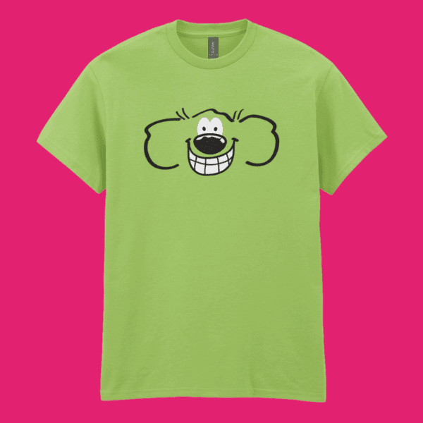 Roobarb and Custard Dog Famous Face British TV 1980s cartoon UK comedy culture characters t-shirt kiwi