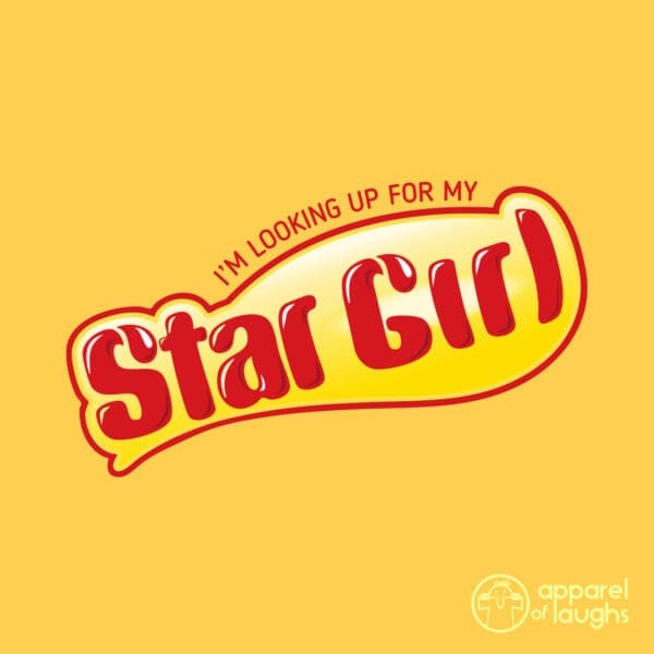 McFly Star Girl Starburst British Music 2000s pop punk food sweets t-shirt Apparel of Laughs design Daisy