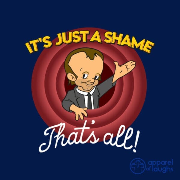 That's All Genesis Phil Collins Band T-Shirt Looney Tunes British music Apparel of laughs design navy