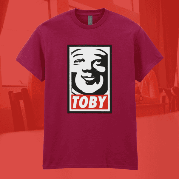 Toby Carvery Obey British Food Carvery Roast Dinner Restaurant T-Shirt Cardinal Red